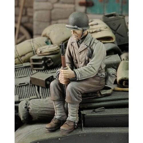 1/35 Scale Assembly Resin Figure kit U.S. Soldier