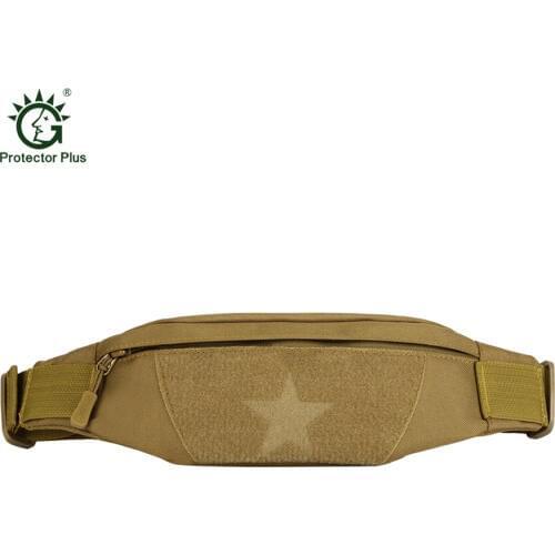 Chest Pack Unisex Nylon Outdoor Tactical Waist Bag Camouflage Mini Fanny Hunting Running Bag Multi Function Military Waist Pack