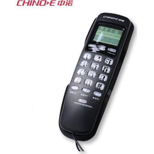 Mini Phones Wall Fixed Telephone With Redial Caller ID Lightning Protection For Home Landline Telephone House Phone Telefon Gift