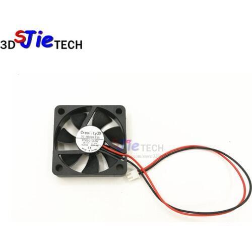 Creality 3D printer parts 2Pin 50mm 5cm Industrial Cooling Fan 12V 5010 Oil bearing For Creality CR-10 3D Printer