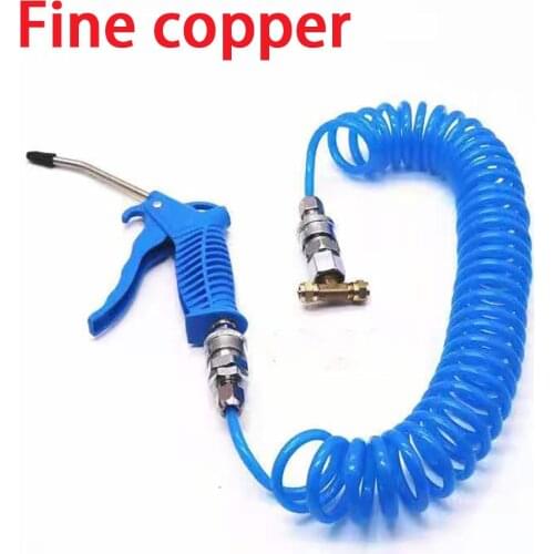 Dust Cleaner Air Blow Gun Hose Portable Airsoft To Car Water Mist Spray Small Size Guns Power Tools with Auto Shut-off Valves