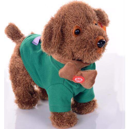 Robot Dog Singing Dancing Walking Musical Husky Electronic Pet Dog Toys for Children Leash Dog Called Electric Dance Music Plush