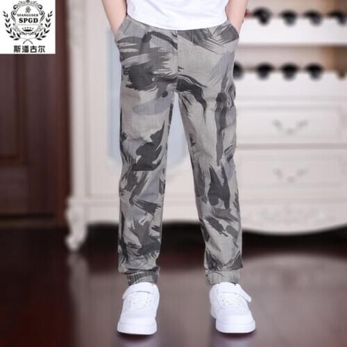 Boys Pants Camouflage Pants For Boys Amy Trousers For Boy 2020 Spring Casual Kids Boy Sweatpant 3 4 6 8 10 12 14 16 18 Year