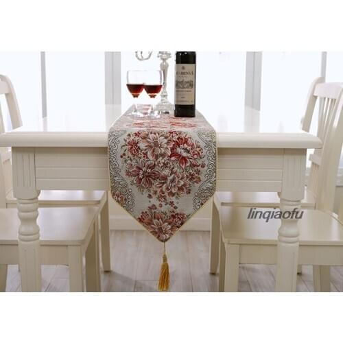 European style table cloth luxury modern minimalist coffee table table flag cloth, fashionable table runner