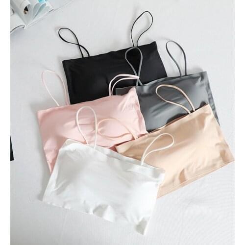 Strapless Women Tube Top Invisible Bra Seamless Underwear Female Bralette Push Up Crop Top Sexy Lingerie Women Crop Top