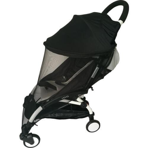 Universal Baby Stroller Accessories Sun Visor Sunshade With Mosquito net Canopy Cover for Yoyo Yoya Vovo Buggy Pram Carriage