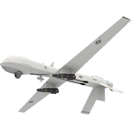 1:24 U.S. MQ-1 Predator UAV DIY 3D Paper Card Model Building Sets Construction Toys Educational Toys Military Model