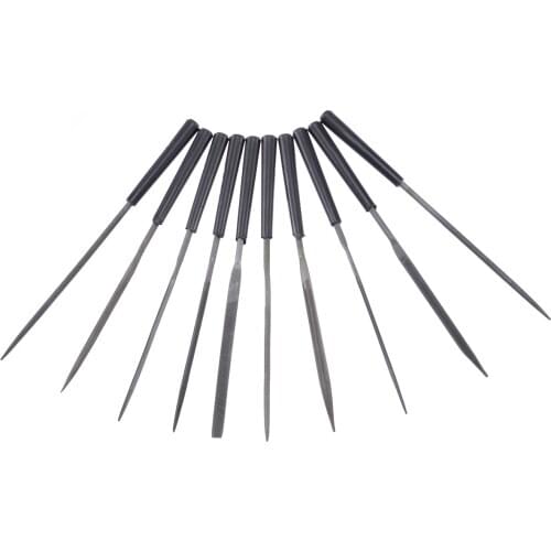 10pcs Diamond Needles Files Mini Wood Rasp Files For Metal Glass Jewelry Wood Deburring Carving Fine Detail Work Hand Tool