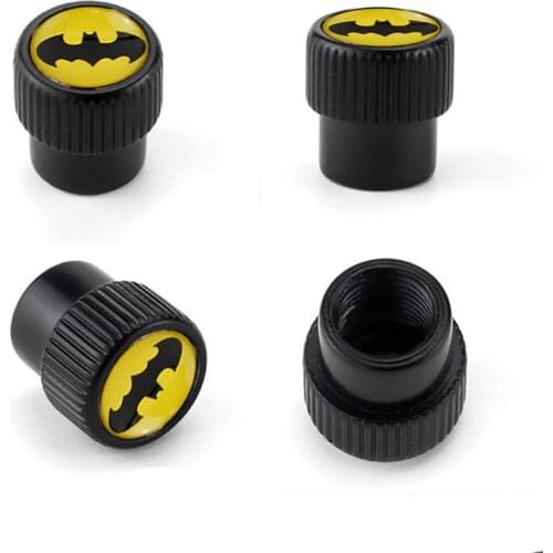 Car Styling Tire Valve Caps Bat Badge Wheel Tyre Air Valve Stem Cap For Acura Accessories Dustproof Protector Auto Cover Tapones