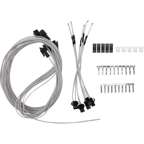 Pack of 5)3D Printer Detachable 3950 NTC 100K Thermistor Sensor for Creality Ender 3 5 CR10 CR-10 CR10 Anet A8 Prusa I3