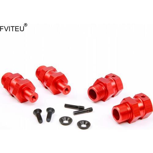 FVITEU Metal Quick Release Front and Rear Wheel Shafts set for 1/5 scale HPI KM ROVAN baja 5B 5T 5SC King Motor