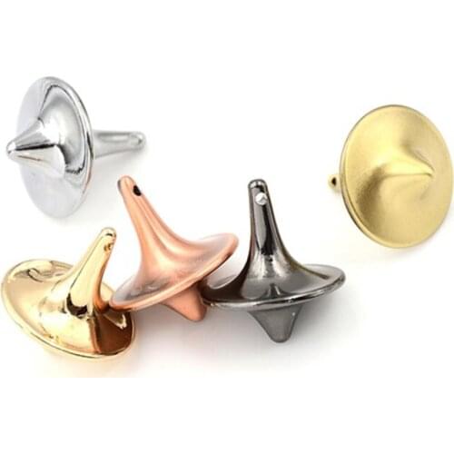5Color Mini Magic Metal Gyro Gift New Creative Toy Spinning Top Inception for Exquisite Collection Decor Stress Relief Gyroscope