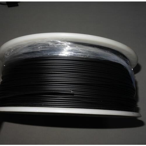 PMMA optical fiber coated with Black Sheath Inner diameter 1.0mm(2.2mm outer diameter) for Showcase