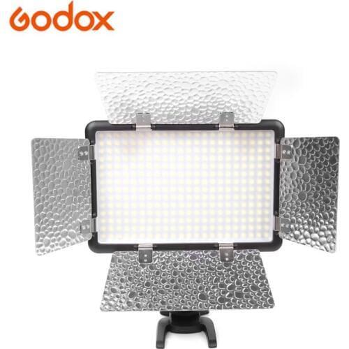 Professional Godox LED 308W II 5600K White LED Remote Control Video Studio Light LED Video Light