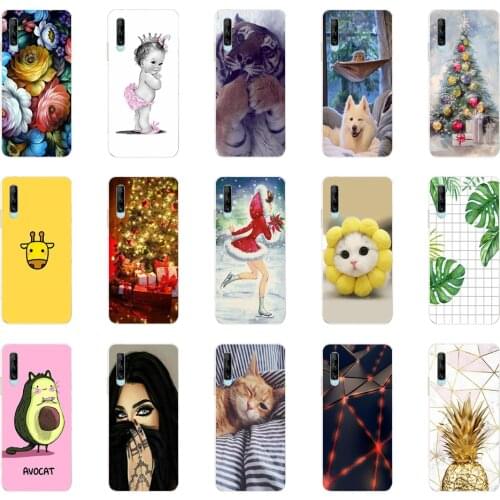 Silicon case For Xiaomi MI A3 Case cover Soft tpu Back cartoon coque For Xiomi MI A3 bumper Shells Bags shockproof cute 2