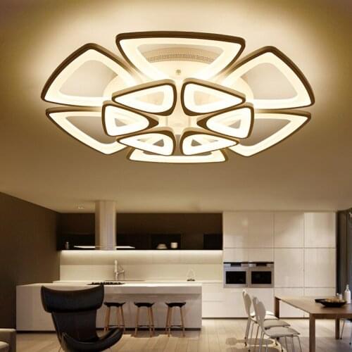 Nordic led ceiling light luzes de teto living room bedroom cafe hotel AC85-265V E27 led ceiling lamps kitchen fixtures