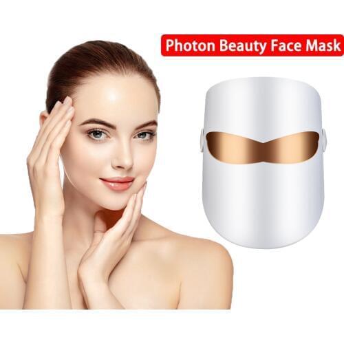 LED Mask Beauty Skin Rejuvenation Masque LED Facial Mask Belleza Facial Photon Therapy Anti Wrinkle Acne Tighten Skin Care Tool