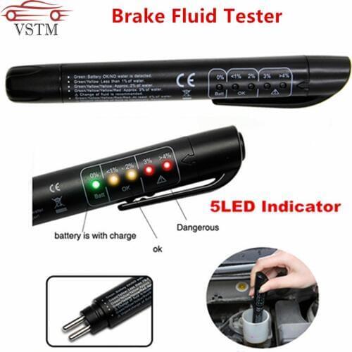 2019 New 100% High Quality Brake Fluid Tester Car Brake Fluid Digital Tester Suitable for Determining Brake Fluid drect Sell