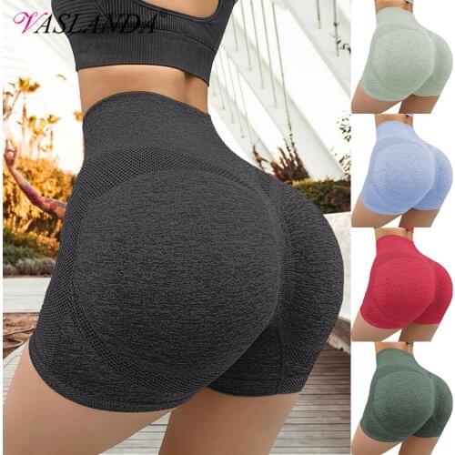Women Sport Shorts Scrunch Butt Lifting Workout Shorts High Waist Tummy Control Running Athletic Shorts Fitness Leggings