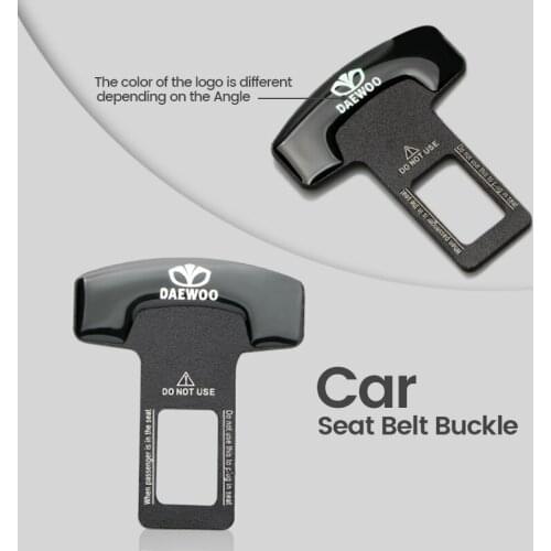 1/2pcs Car Seat Belt Buckle Clip Safety Belt Plug For Daewoo Matiz Nexia Lanos Kalos Gentra Nubira Espero Car Accessories