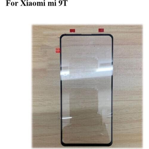 2PCS For Xiaomi Mi 9T 9 T Front LCD Glass Lens touchscreen Xiao mi 9T Mi9T Touch screen Panel Outer Screen Glass without flex