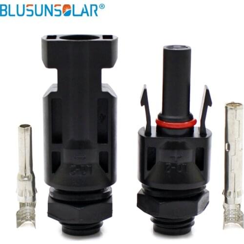 200pairs lot Solar M12 thread solar panel connector Solar compatible connectors for solar panel mount TUV approval