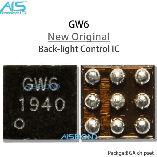 5Pcs/Lot GW6 Back-light Control IC audio IC 3805 RZR Charging ic LVB For Huawei mate 30 pro 5G VIVO X30