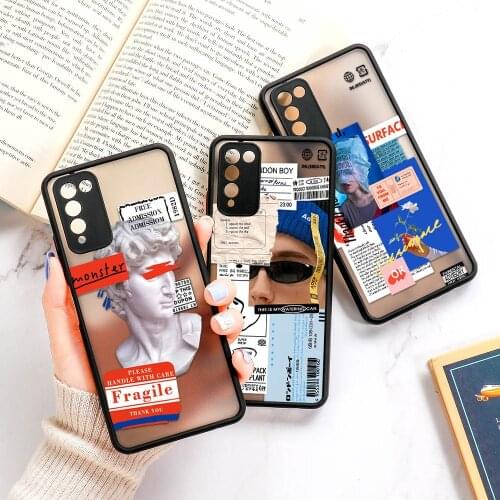 Matte Transparent Case For Samsung Galaxy A52 A32 A72 A42 5G A12 A11 A51 A71 A21S M31 Sumsung A 52 32 72 Camera Shockproof Cover