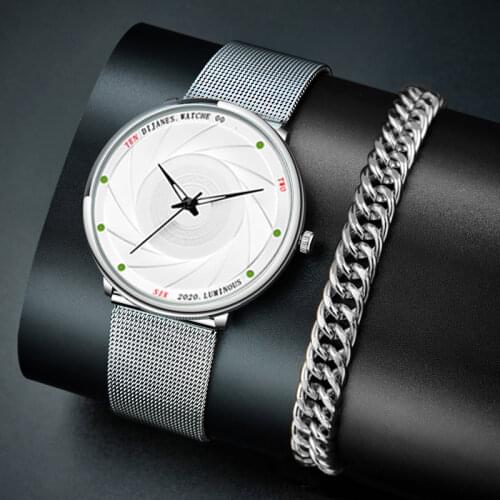 Мужские серебряные часы DEYROS China At AliExpress