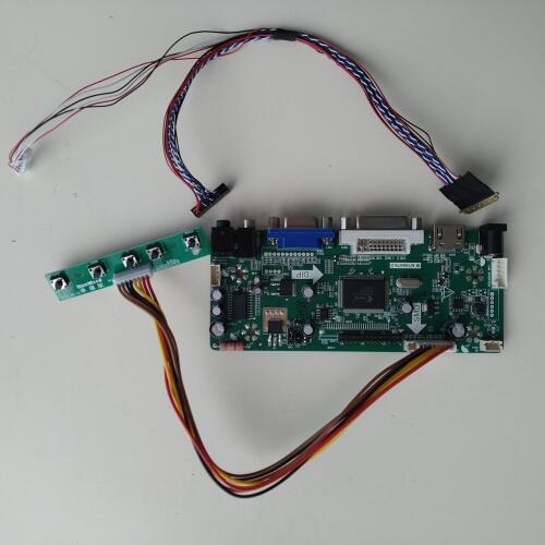 For 15.6" 40pin N156BGE-L51/N156BGE-L52 1366X768 screen monitor LCD LED HDMI DVI VGA diy Aduio controller board