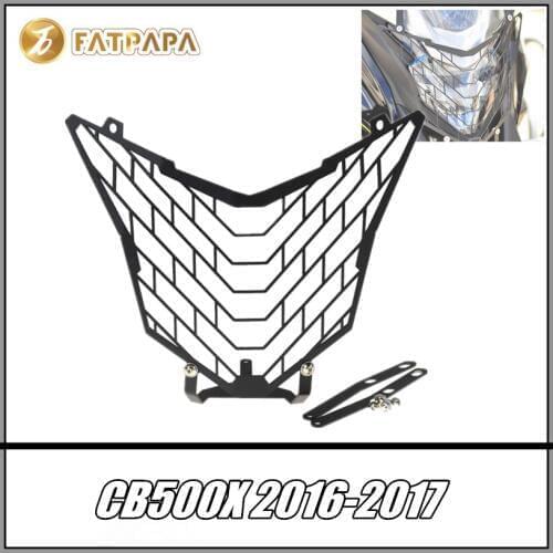 FOR HONDA CB500X 2016 2017 Motorcycle Accessories Aluminum Headlights Guard Cover