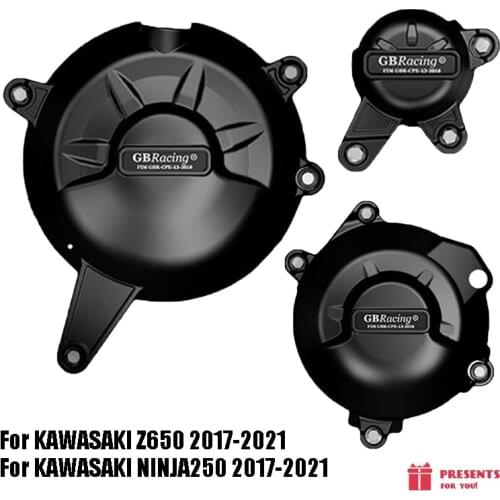 For KAWASAKI Z650 NINJA650 2017-2021 2020 Engine Covers Protectors Motorcycles Engine cover Protection case for case GB Racing