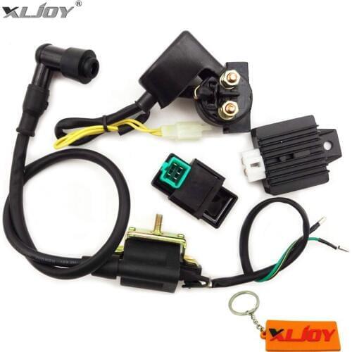 Ignition Coil AC CDI Box Regulator Rectifier Relay For 50cc 70cc 90cc 110cc Engine Lifan Loncin Taotao Roketa Chinese ATV Quad