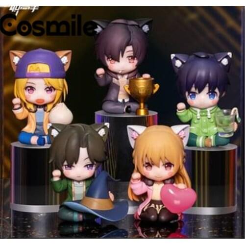 Cosmile The Kings Avatar Ye xiu shaotian wenzhou PVC Cat figure doll GK model furniture toy Model Display cute cosplay gift C