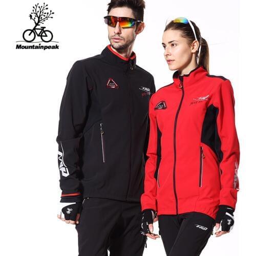 Riding Suit Autumn and Winter, Men and Women In The Mountains of The Mountain Bike To Catch Long Sleeved Wind Bike Riding Pants
