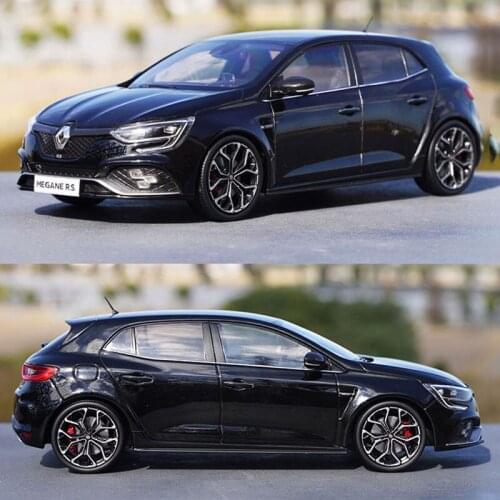 1:18 Scale Alloy Renault Megane RS Simulation Car Model Metal Diecast Toys Vehicle for Collection Gift Collectible Souvenir Show