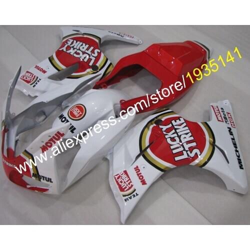 Cheap SV 650 s Fairings For Suzuki SV650 03-13 SV650S 2003-2013 SV650s Red White Bodyworks Motorycycle Fairing set