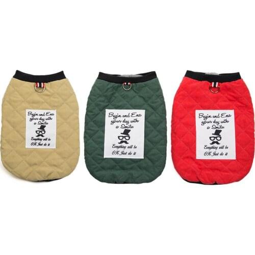 Dog Clothes Thickening Warm Small Dog Coat Jacket Suit Pet Dog Costume Winter Pug French Bulldog Clothes for Small Dogs