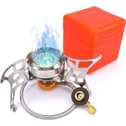 Portable Gas Stove Split Gas Furnace Outdoor Camping Stove Piezo Ignition Manual Ignition Stove Camping Equipment