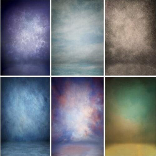 SHENGYONGBAO Solid Color Gradient Vintage Photography Backdrops Baby Portrait Background For Photo Studio Props 210318MFT-04