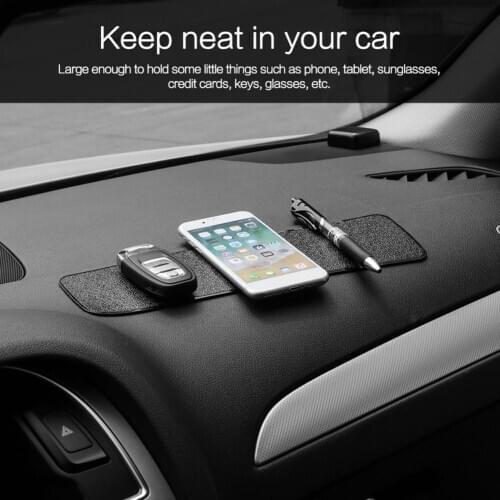 Universal Super Long Car Dashboard Anti-slip Mat Non-slip Pad Faux Leather Phone Holder Vehicle Car Styling Accessories Interior