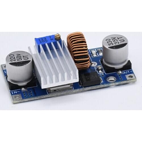 Xh-m133 adjustable power supply module DC-DC voltage regulating module voltage stabilizing module DC voltage reducing module 5A