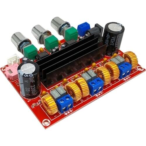 XH-M139 2.1 channel digital power amplifier board 12V-24V wide voltage TPA3116D2