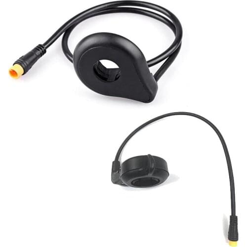 1 Pcs Bike Power Pedal Assist Sensor & 1 Pcs E-Bike Finger Thumb Throttle FT-21X Ebike Accelerator