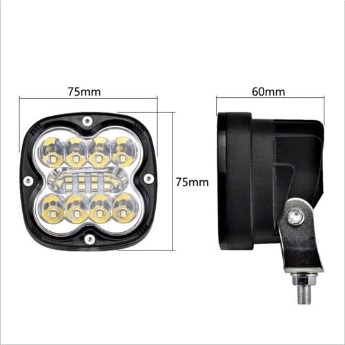 2pcs 3inch LED Work Light Bar Off Road 12V 24V Spot LED Light Bar for Truck SUV 4WD 4x4 Boat ATV Jeep Tractor Fog Light