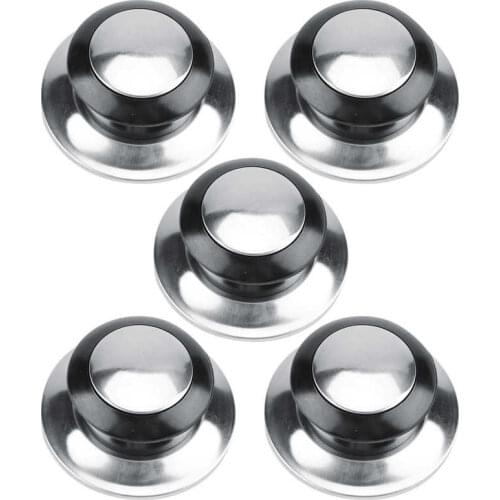 5Pcs Heat-Resistant Pot Pan Lids Knob Lifting Handle Home Kitchen Cookware Replacement Parts