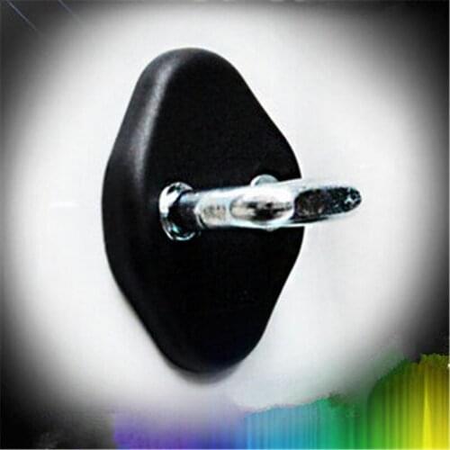 Car Styling 4pcs/set Door lock waterproof rust protection cover For KIA Rio K2 K3 Soul Sportage / Hyundai Solaris Verna Tucson