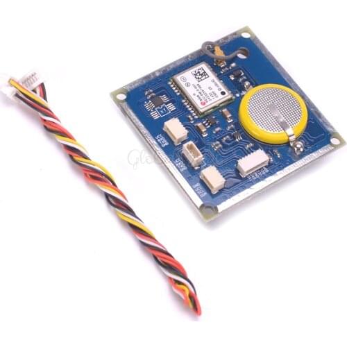 FPV 6M GPS with Mounting backplane and Compass for MWC APM 2.6 APM2.6 Multiwii FPV RC Drone