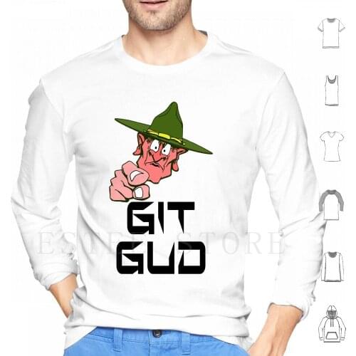 Drill Sergeant Git Gud Hoodies Drill Drill Sergeant Git Gud Get Good Gamer Gaming Game Video Game Video Games