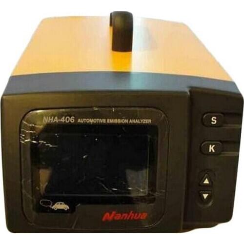 NHA406 automotive emission analyzer car 4 gas exhaust gas detect tool gasoline vehicle emission exhaust gas analyzer